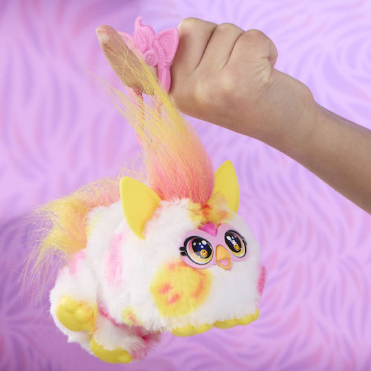 Hasbro Jucărie de Plus Furby Dj Furblets de Ziua Îndrăgostiților cu Mișcare și Sunet pentru 6+ Ani 45 cm