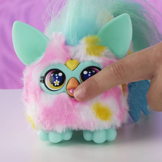 Hasbro Jucărie de Plus Furby Dj Furblets de Ziua Îndrăgostiților cu Mișcare și Sunet pentru 6+ Ani 45 cm