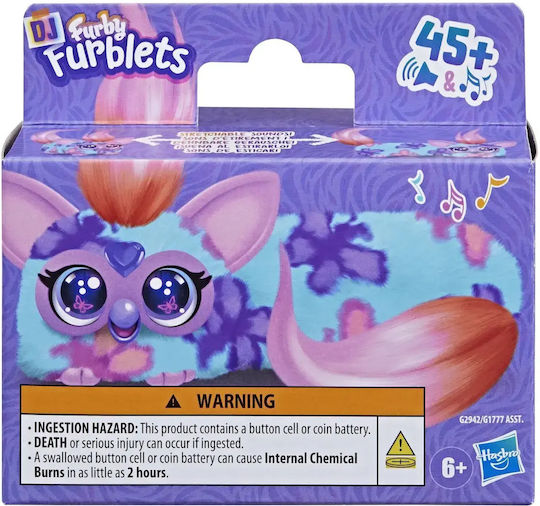 Jucărie de Plus Furby de Ziua Îndrăgostiților cu Mișcare și Sunet pentru 6+ Ani 45 cm