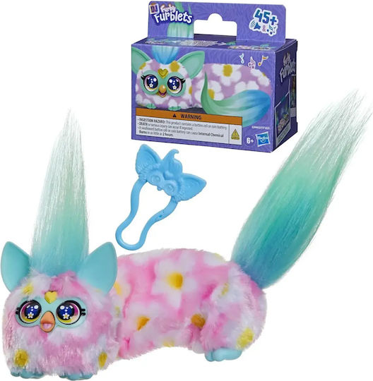 Jucărie de Plus Furby de Ziua Îndrăgostiților cu Mișcare și Sunet pentru 6+ Ani 45 cm