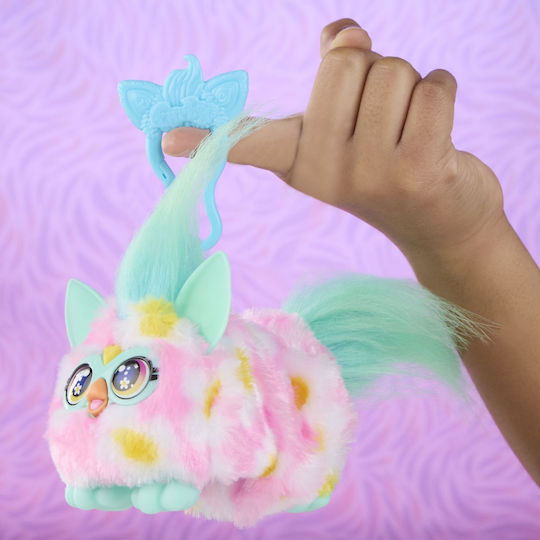 Hasbro Jucărie de Plus Furby Dj Furblets de Ziua Îndrăgostiților cu Mișcare și Sunet pentru 6+ Ani 45 cm