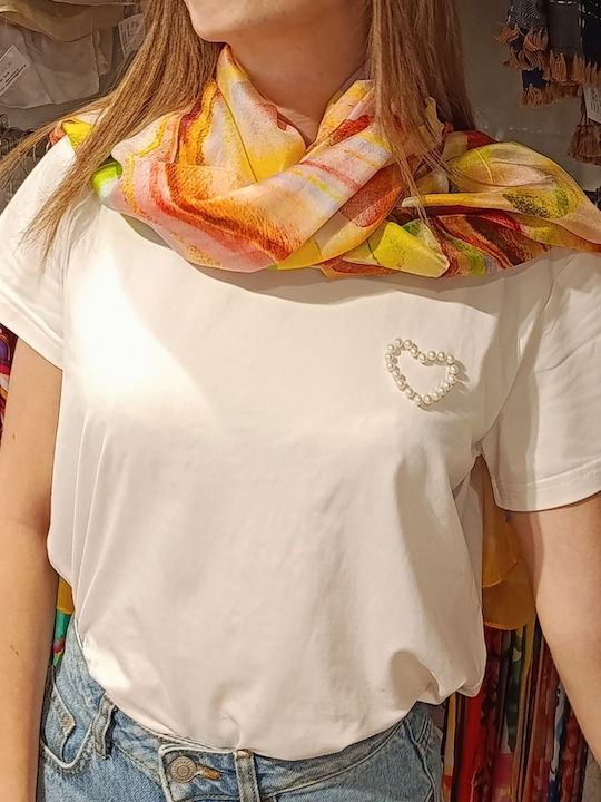 Women's Silk Shawl Multicolour