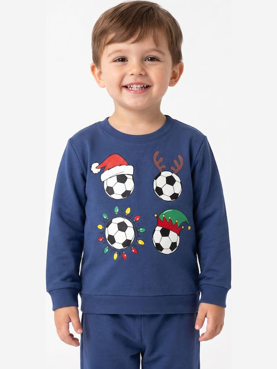 Trax Kids Pyjamas Winter Blue Navy