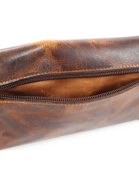 Leather Men's Wallet Brown