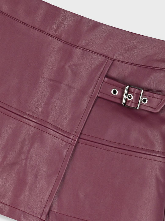 Kids Skirt Burgundy