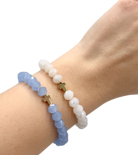 La Vie En Rose Christening Charm Bracelet 1 Piece