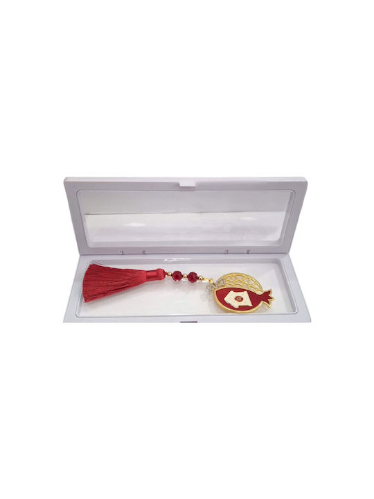 Kalliopi Silver Tabletop New Year's Lucky Charm Pomegranate Gold 2027
