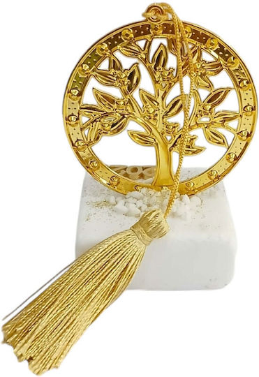 Kalliopi Silver Επιτραπέζιο Γούρι Δεντράκι Χρυσό από Πέτρα 2027