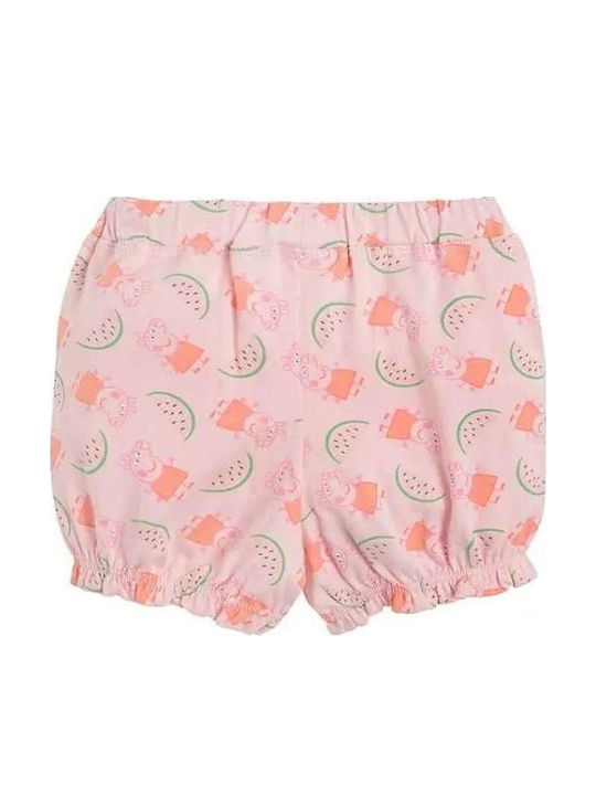 Kids Shorts Bermudas Fabric Pink