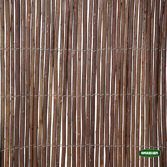Grasher Bamboo Fencing from Chaste Tree with Whole Wood 1x3m