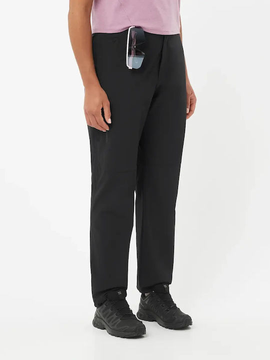 Salomon Wayfarer Women's Long Hiking Trousers Black