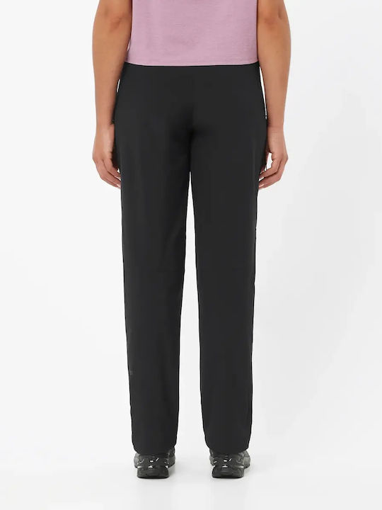 Salomon Wayfarer Women's Long Hiking Trousers Black