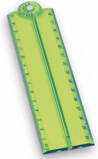 Lebez Riglă Pliabilă Și Extensibilă Din Plastic Transparent – 15–30 Cm Pixuri Ballpoint 24 Buc (Diverse Culori)