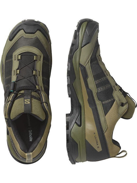 Salomon X Ultra Мъжки Планински Обувки Водоустойчиви с Мембрана Gore-Tex Зелени