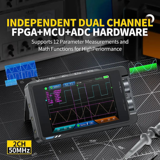Fnirsi Oscilloscope & Frequency Generator 50MHz