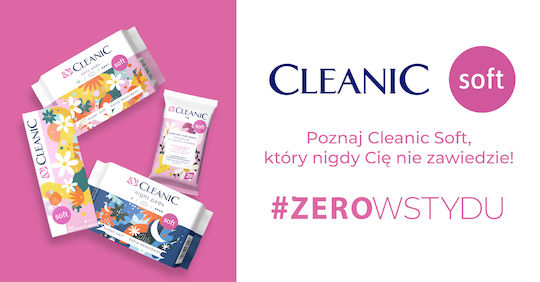 Cleanic Μαντηλάκια για την Ευαίσθητη Περιοχή με Χαμομήλι