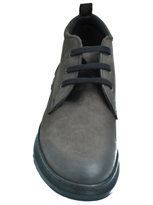 Leather Green Men's Boots Waterproof Anatomical