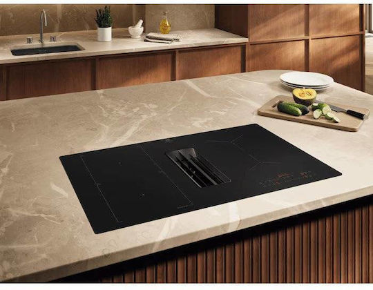 Electrolux Induktions Kochfeld Autonom Mit Kapuze & Sperrmodus 80x51cm