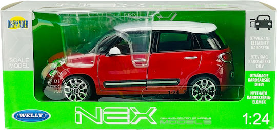 Welly Fiat Количка 1:24