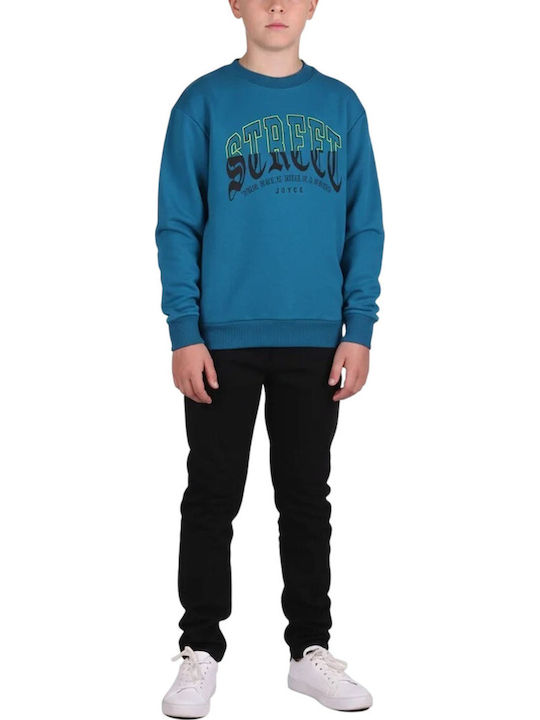Kids Sweatpants Set Petrol Blue