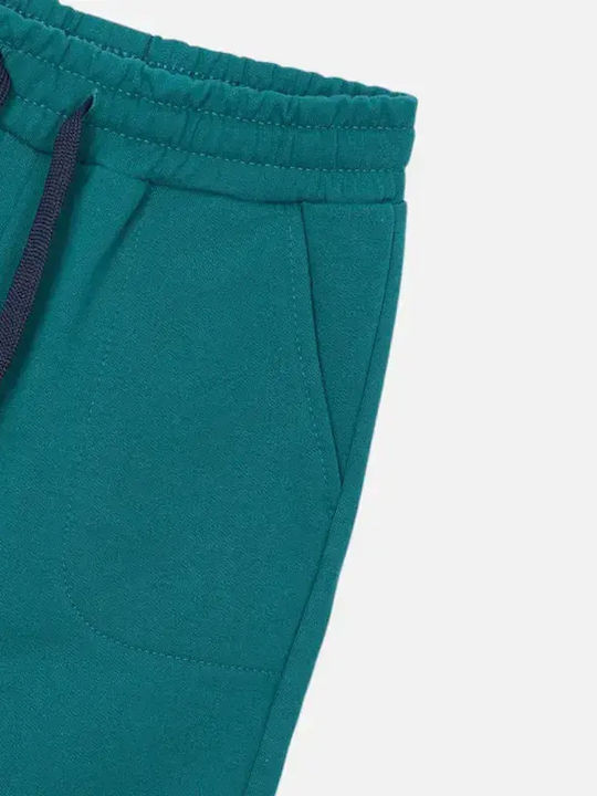 Kids Sweatpants Set With Jacket Turquoise 3 Pieces