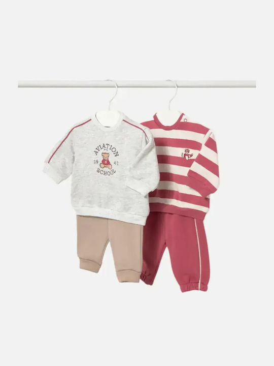 Kids Sweatpants Set With Top Damaskini 4 Pieces