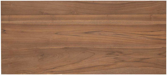 vidaXL Schreibtisch Aus Massivholz Natürliche 100x45x75cm
