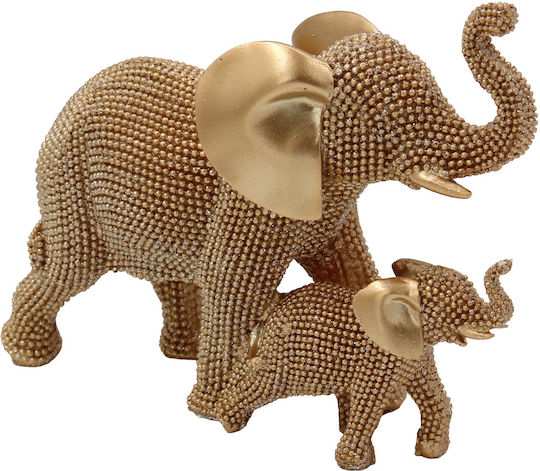 Keskor Decorative Polyresin Elephant 16x5.5x13cm
