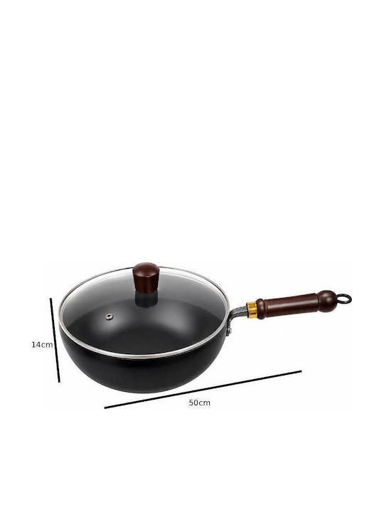 Sidirela Tf242163 Aluminum Pan with Lid with Non-Stick Coating 14cm
