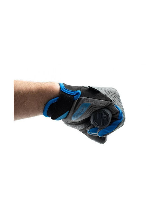 CUBE X Natural Fit Voller Finger Fahrradhandschuhe mit Gel Gray