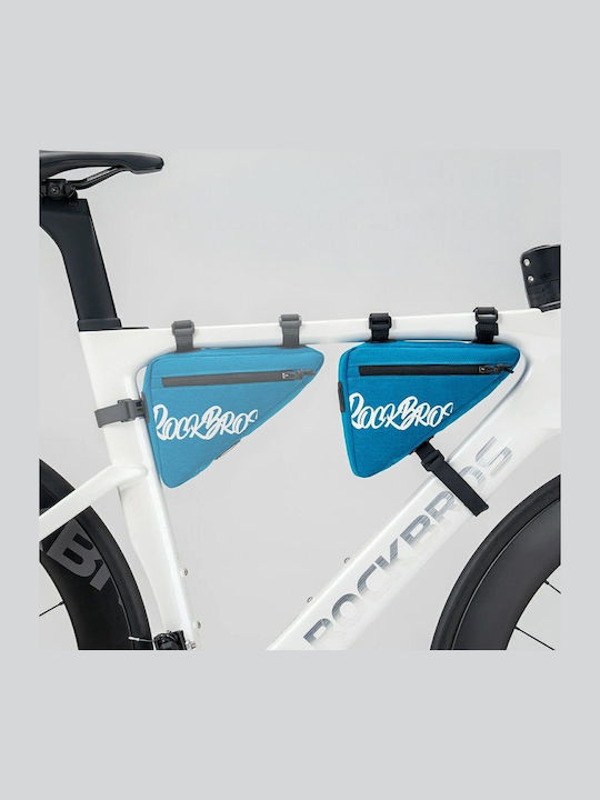 Rockbros Bicycle Frame Bag 0.8lt Blue