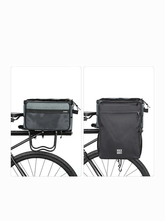 Rockbros Road To Sky Bicycle Rack Bag Grey