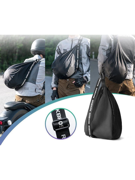 Rockbros Holder Τσάντα Πλάτης Ποδηλάτου 10lt Μαύρη