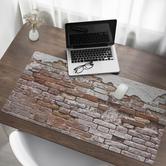 Protective General Use Desk Pad Tables Counters Visible Brick 120x60 Cm