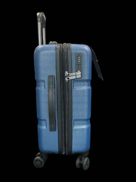 Securitech by Delsey Βαλίτσες Ταξιδιού Σκληρές Μπλε Μέγιστου Ύψους 81εκ. Σετ 3τμχ