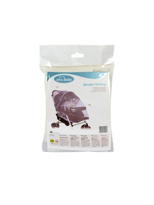 Sevi Bebe Mosquito Net for Stroller Made of Tulle
