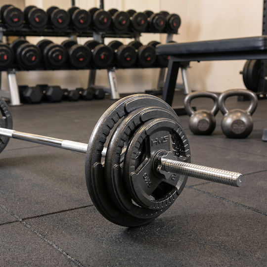 HMS Strength Training Plate 1 x 10kg Ø31mm With Handles