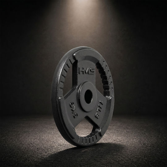 HMS Strength Training Plate 1 x 5kg Ø31mm With Handles