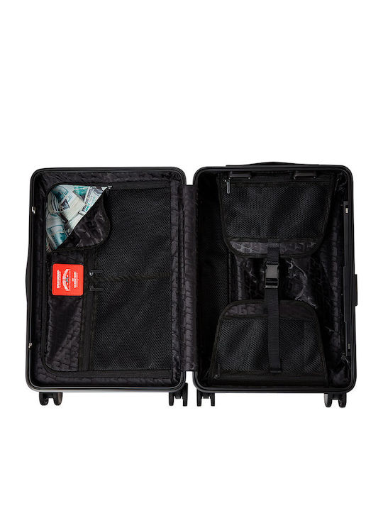 Sprayground Sharks In Paris Cabin Hard Suitcase Grin And Grind Height 55cm