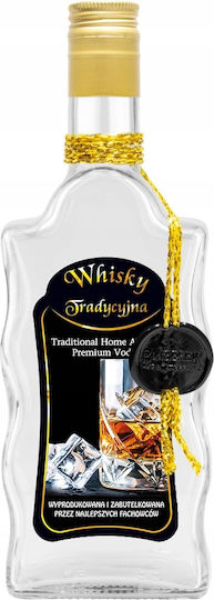 Sticlă Decorată Val 500ml Tradițional Whisky