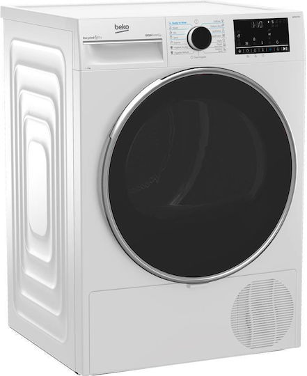 Beko B5T49243W Στεγνωτήριο 9kg με Αντλία Θερμότητας