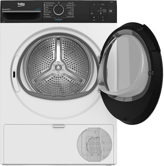 Beko BM3T37239WBB Uscător 7kg cu Pompă de Căldură