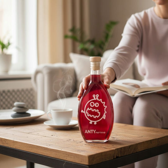 Sticlă Elipsa 200ml Lichior de Vin al Bunicii + Dop Imprimat