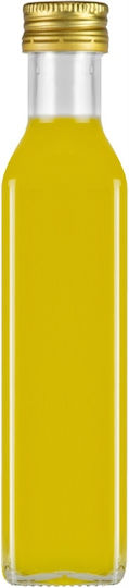 Marasca Square Klare Wein-/Getränkeflasche 250 Ml Olivenöl Färbemittel Wein Saft