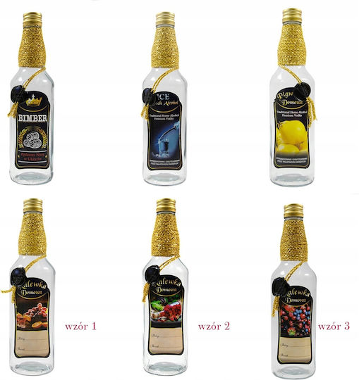 Bimberek Wein-/Getränkeflaschen Monopol Premium 0,5l Unterschiedliches Design