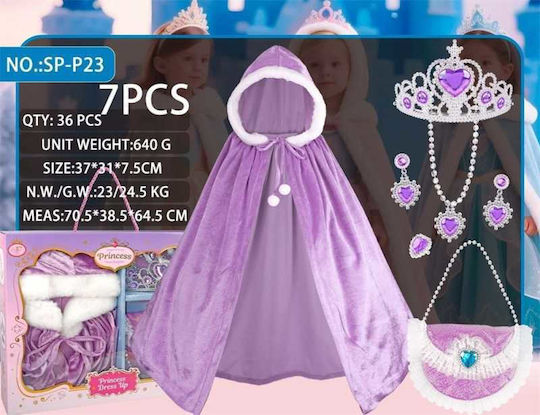 Princess Cape and Accessories for 3+ Years
