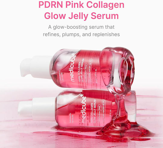 Medicube PDRN Collagen Glow Hydrating Face Serum with Niacinamide & Hyaluronic Acid for Brightening & Revitalization 30ml