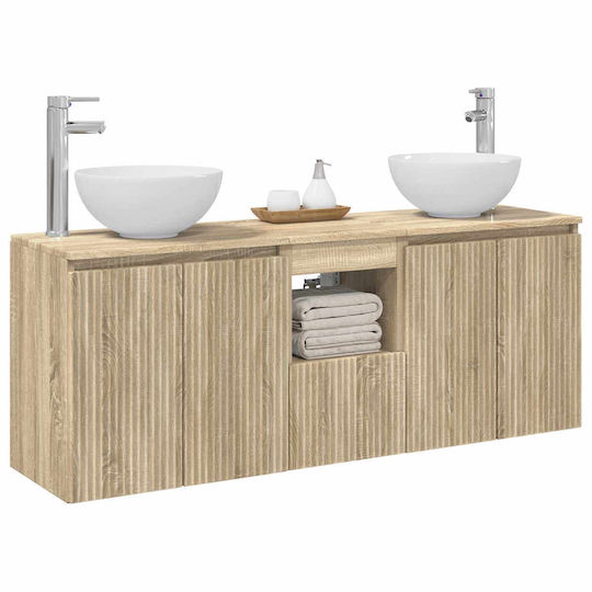 vidaXL Bathroom Vanity Unit Without Sink W49.5xD35xH63cm Sonoma Oak