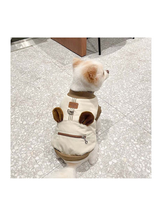 Hundemantel Beige