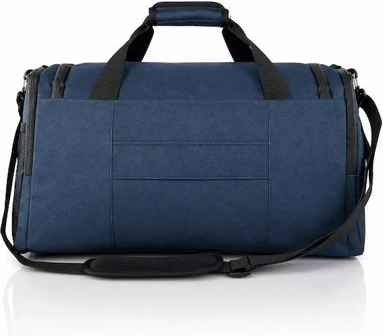 RCM Sack Voyage Blue from Artificial Leather 50x26cm